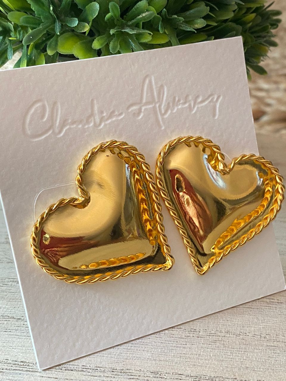 Puffy Heart Earrings