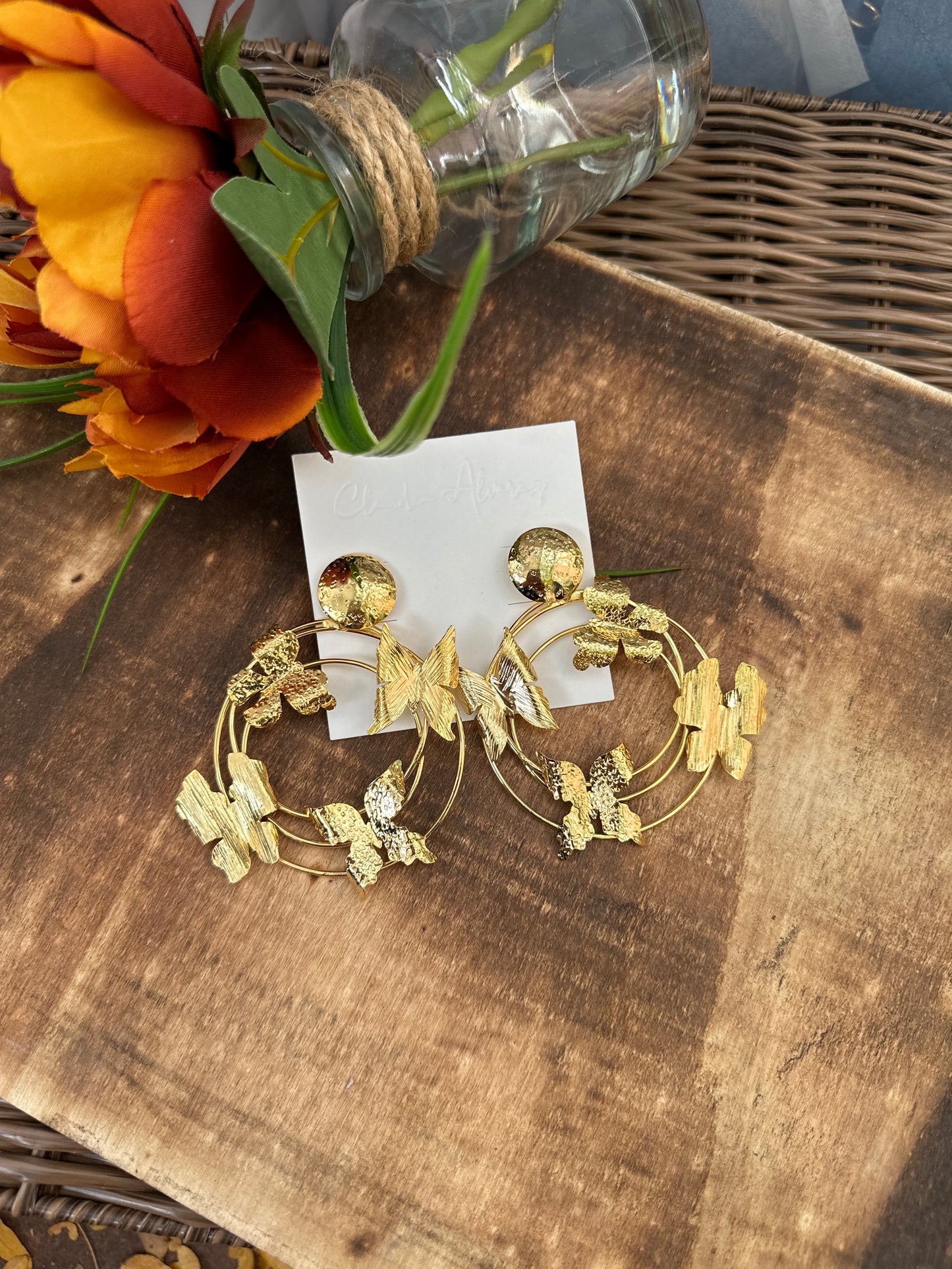 Flying Butterflies Earrings