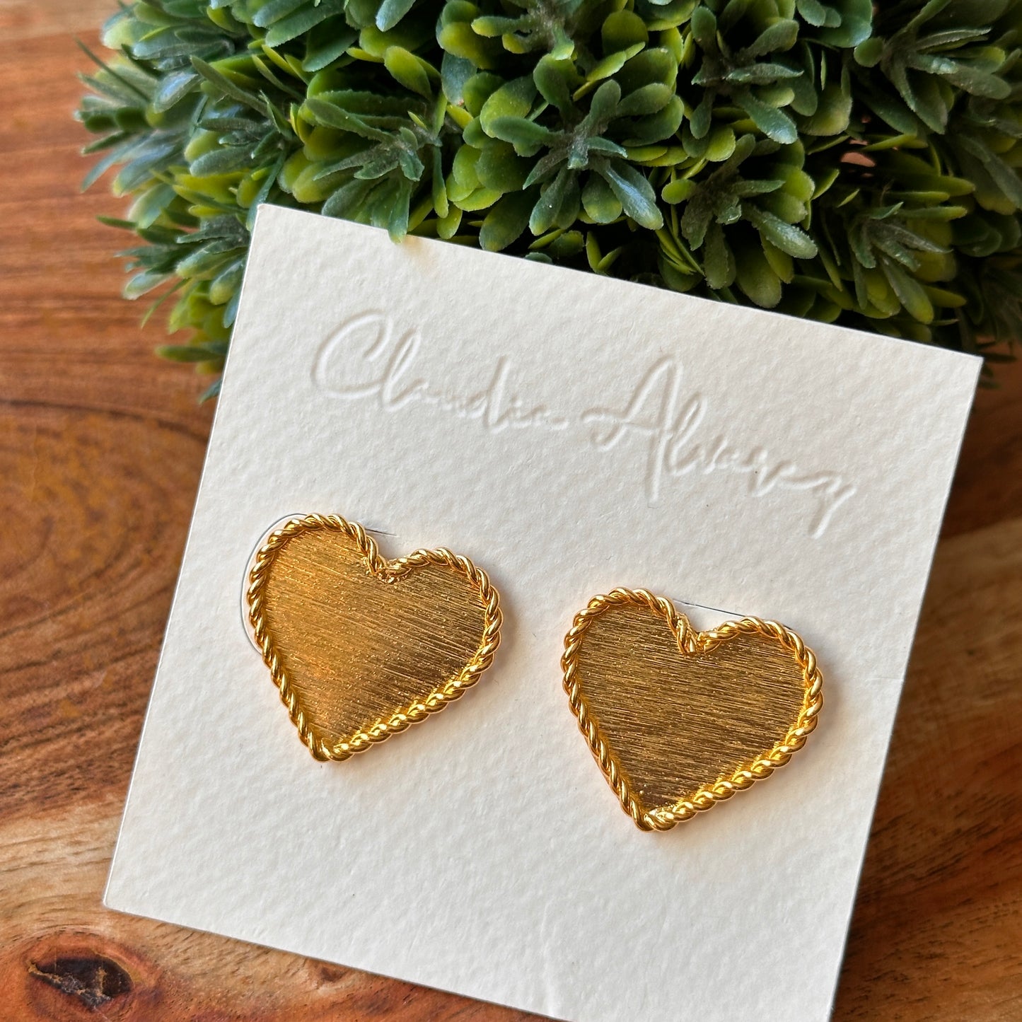 Braided Love Earrings