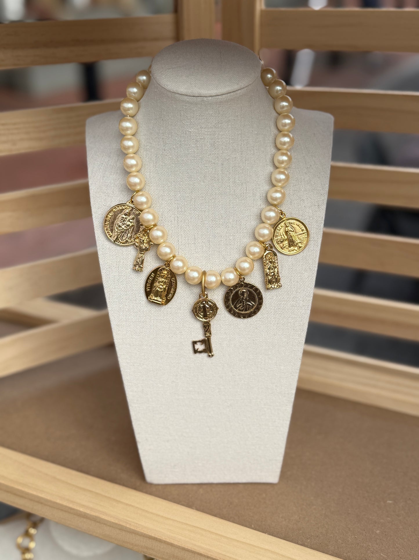 St. Benedict Statement Necklace