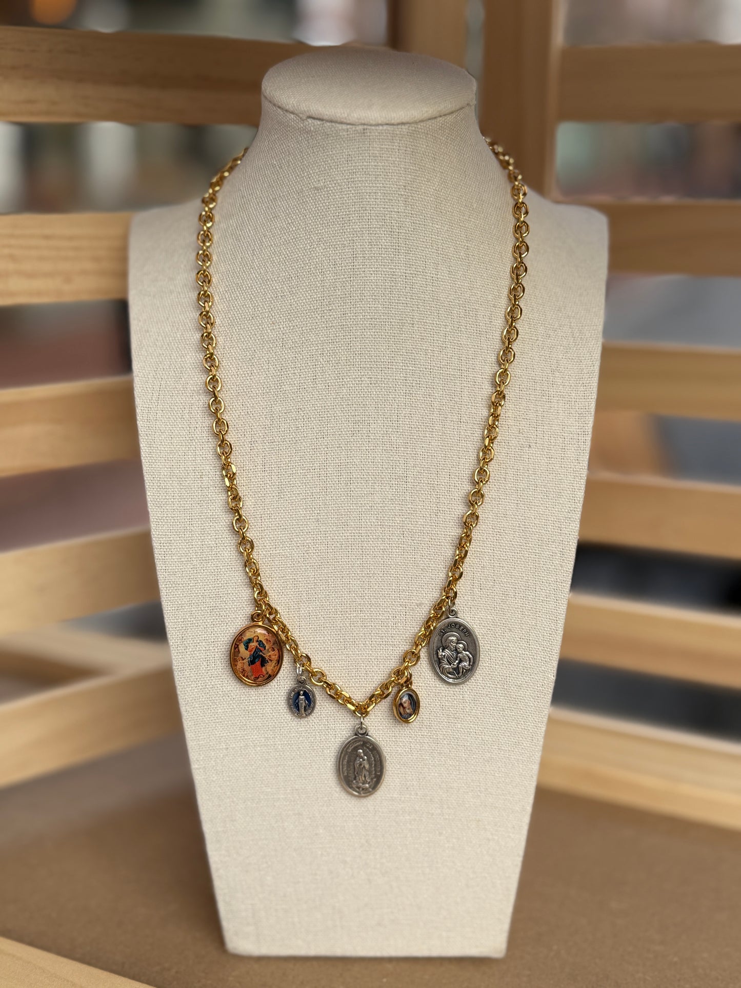 Catholic Charms Necklace