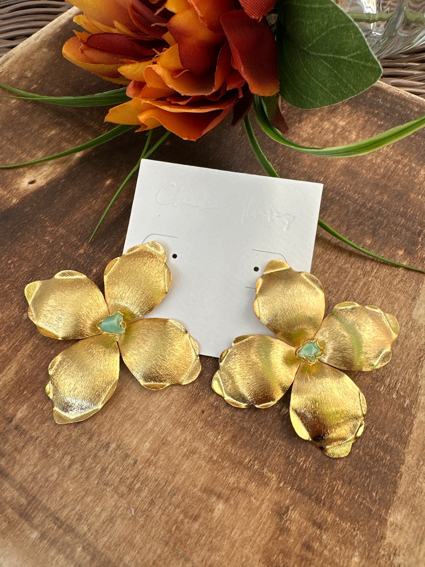 Maxi Flower Earrings